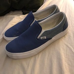 Vans slip ons